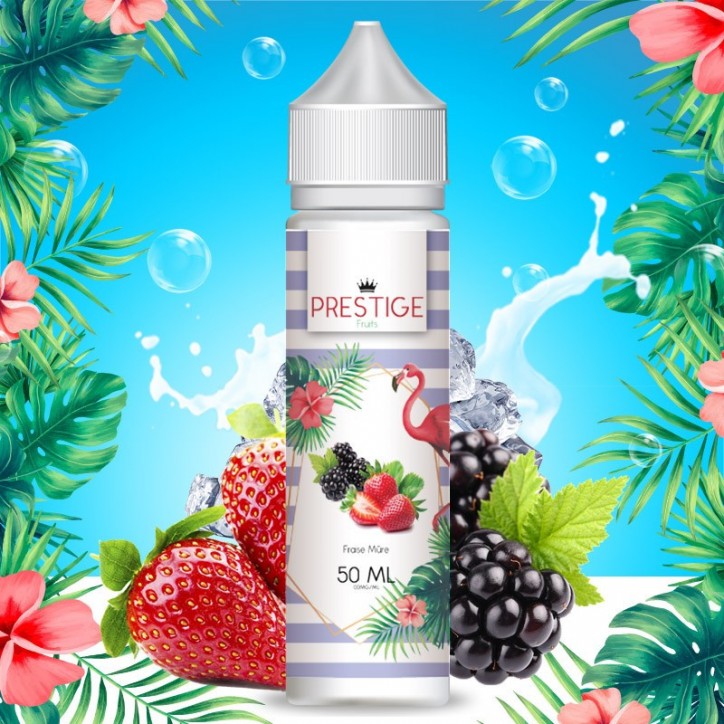 Fraise Mûre 50ml - Prestige Fruits Fraise Mûre 50ml - Prestige Fruits