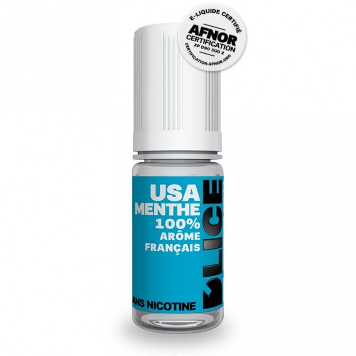 USA Menthe 10ml - Dlice USA Menthe 10ml - Dlice