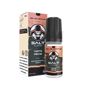 Wonderful Tart Pêche 10ml Salt E-Vapor Le French Liquide